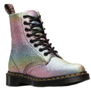 Dr Martens 1460 Pascal Rainbow Glitter